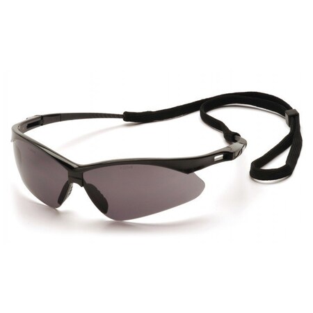 Pyramex - PMXTREME - Black Frame/Gray Lens with Black Cord SB6320SP